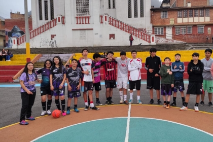 Formación de escuelas deportivas de la localidad de Santa Fe 