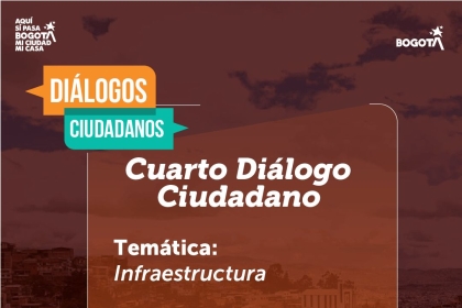 Invitación a la comunidad para diálogo ciudadano.