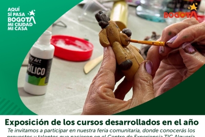Gran Feria de muestra de proyectos realizados en el centro de experiencia TIC alquería.