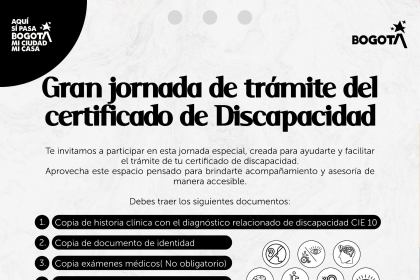 Gran jornada de trámite del certificado de Discapacidad