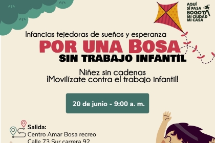 Por una Bosa sin trabajo infantil