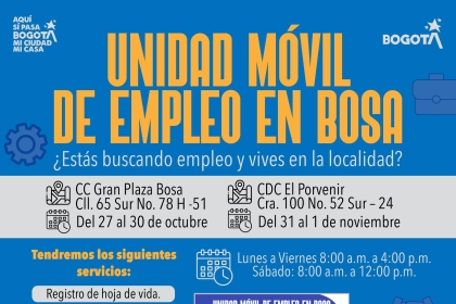 Unidad Móvil - Feria de empleo