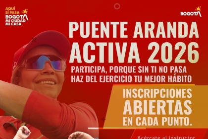 Puente Aranda se mueve por la salud: llega el programa gratuito Puente Aranda Activa 2026