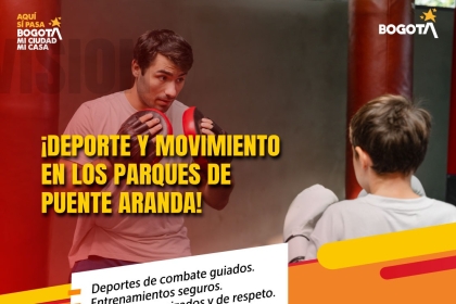 ¡Deporte y movimiento en los parques de Puente Aranda!
