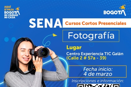 Cursos Cortos Presenciales - Fotografía