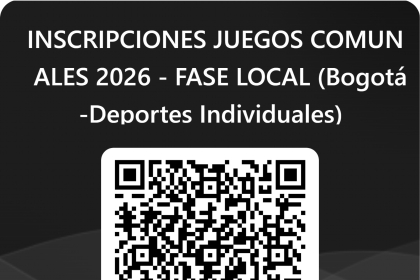 Juegos comunales 2026 - fase local (deportes individuales)