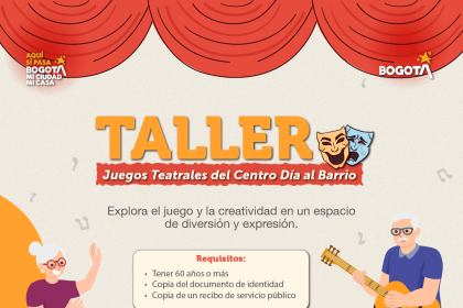 Taller Juegos Teatrales (Adulto Mayor) en Antonio Nariño