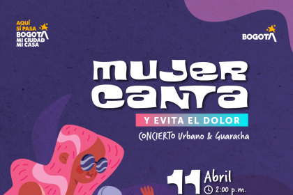 Mujer canta y evita el dolor