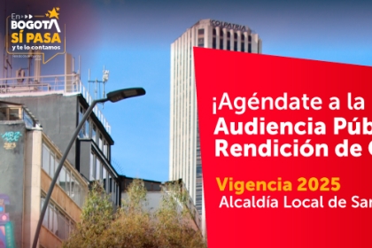 Audiencia pública de rendición de cuentas de la Alcaldía Local de Santa Fe