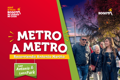 Metro a Metro en el Parque Principal San Antonio de la localidad Antonio Nariño