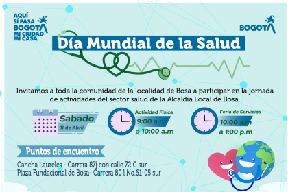 Jornadas por el Día de la Salud en Bosa
