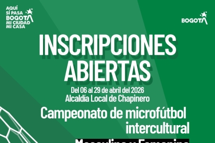¡Inscripciones abiertas!