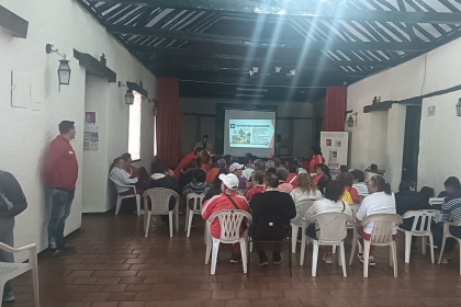 Reunión de socialización del contrato 