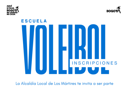 Inscríbete en las escuelas deportivas.