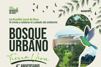 4° Aniversario del Bosque Urbano "Tierra Viva" en Bosa
