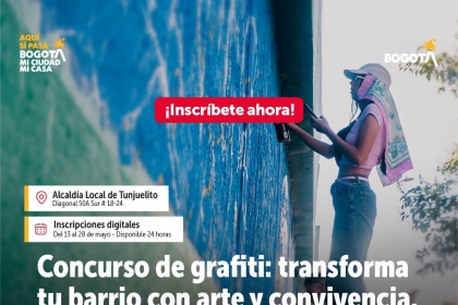 Concurso de grafiti: transforma tu barrio con arte y convivencia. Tunjuelito se transforma contigo - TUNJUELITO