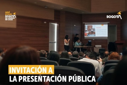 INVITACIÓN A LA PRESENTACIÓN PÚBLICA Contrato 693-2025 / Seguridad y Convivencia en Tunjuelito
