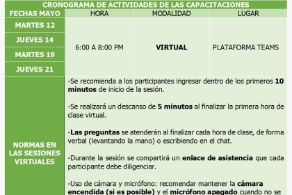 Programación del proceso de formación del Banco de Iniciativas Recreo-Deportivas