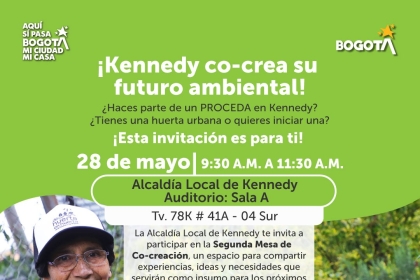 Kennedy Co-Crea su futuro ambiental