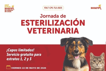 Jornada de ESTERILIZACIÓN VETERINARIA - Tunjuelito