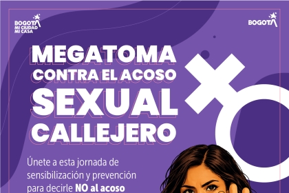Megatoma contra el Acoso Sexual Callejero en Bosa