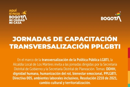 Jornada de trasnversalización de Los Mártires
