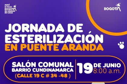 Jornada de Esterilización en Puente Aranda