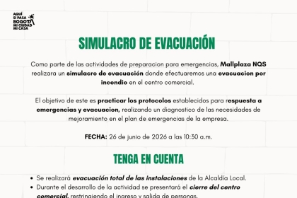 Simulacro de evacuación Alcaldía Local de Los Mártires