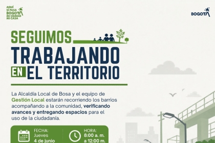Recorrido Gestión Local en Bosa