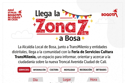 Feria de Servicios Cultura TransMilenio en Bosa