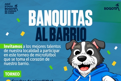 Invitación Banquitas al Barrio - Barrios Unidos (Torneo Relampago de Banquitas)