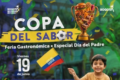 feria gastronómica para celebrar el Día del Padre en el Parque Santander de Santa Fe.