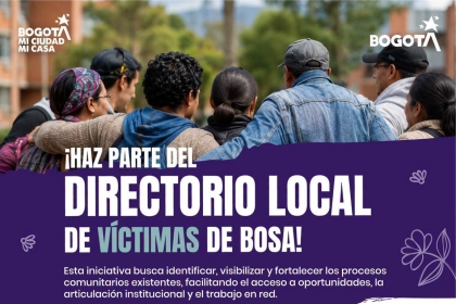 Únete al Directorio Local de Víctimas de Bosa