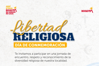 Conmemoramos la libertad religiosa como un derecho que nos une en el respeto, la convivencia y el reconocimiento de la diversidad.