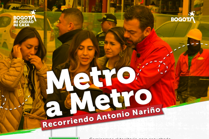 Metro a Metro llega al barrio Santander para escuchar a la comunidad