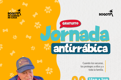 Jornada gratuita de vacunación antirrábica llega al barrio La Fragua