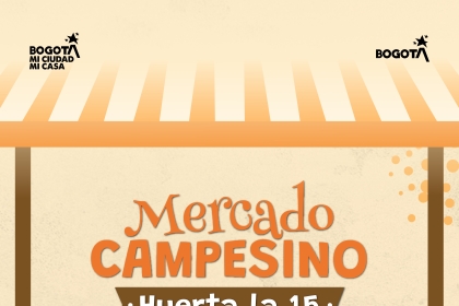 Mercado Campesino en la Huerta La 15 en Antonio Nariño