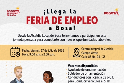 Feria de Empleo en Bosa