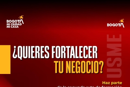 Inscripciones Ruta de Formación para emprendedores de la localidad de usme