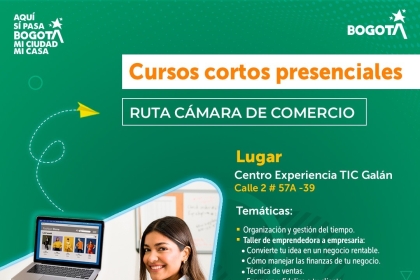 Curso corto presencial – Ruta Cámara de Comercio