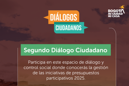 Segundo Diálogo Ciudadano en Bosa