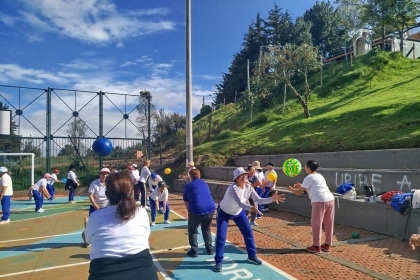 Jornada recreo deportiva en Suba