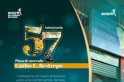 La Plaza de Mercado Carlos E. Restrepo celebra 57 años de historia, sabores y tradición