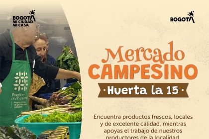 Mercado Campesino Huerta La 15: productos frescos y locales para la comunidad