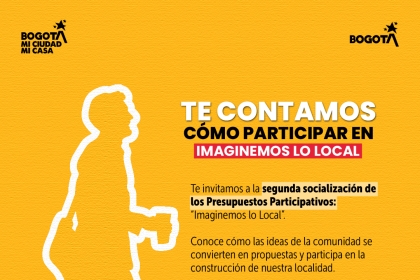 En Antonio Nariño, conoce cómo participar en ‘Imaginemos lo Local’