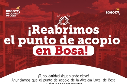 Punto de acopio en Bosa