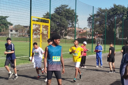 Carrera atlética del colectivo Fundefon.