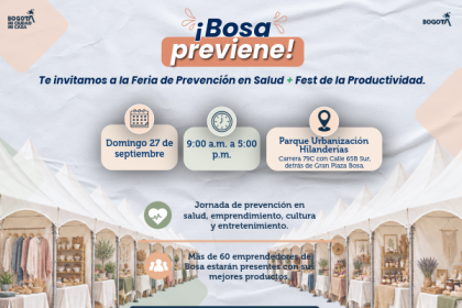 Feria de Prevención en Salud + Fest de la Productividad en Bosa