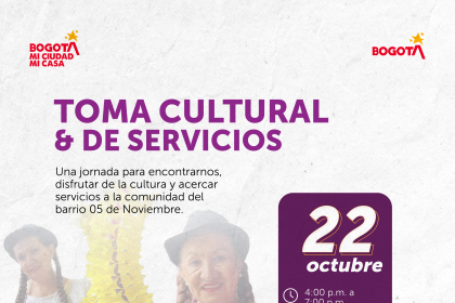  Toma Cultural y de Servicios en el barrio 05 de Noviembre