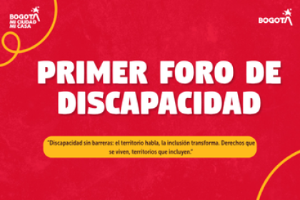 Primer Foro de Discapacidad